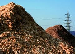 montagne de déchets / pyrolyse / waste mountains / pyrolysis